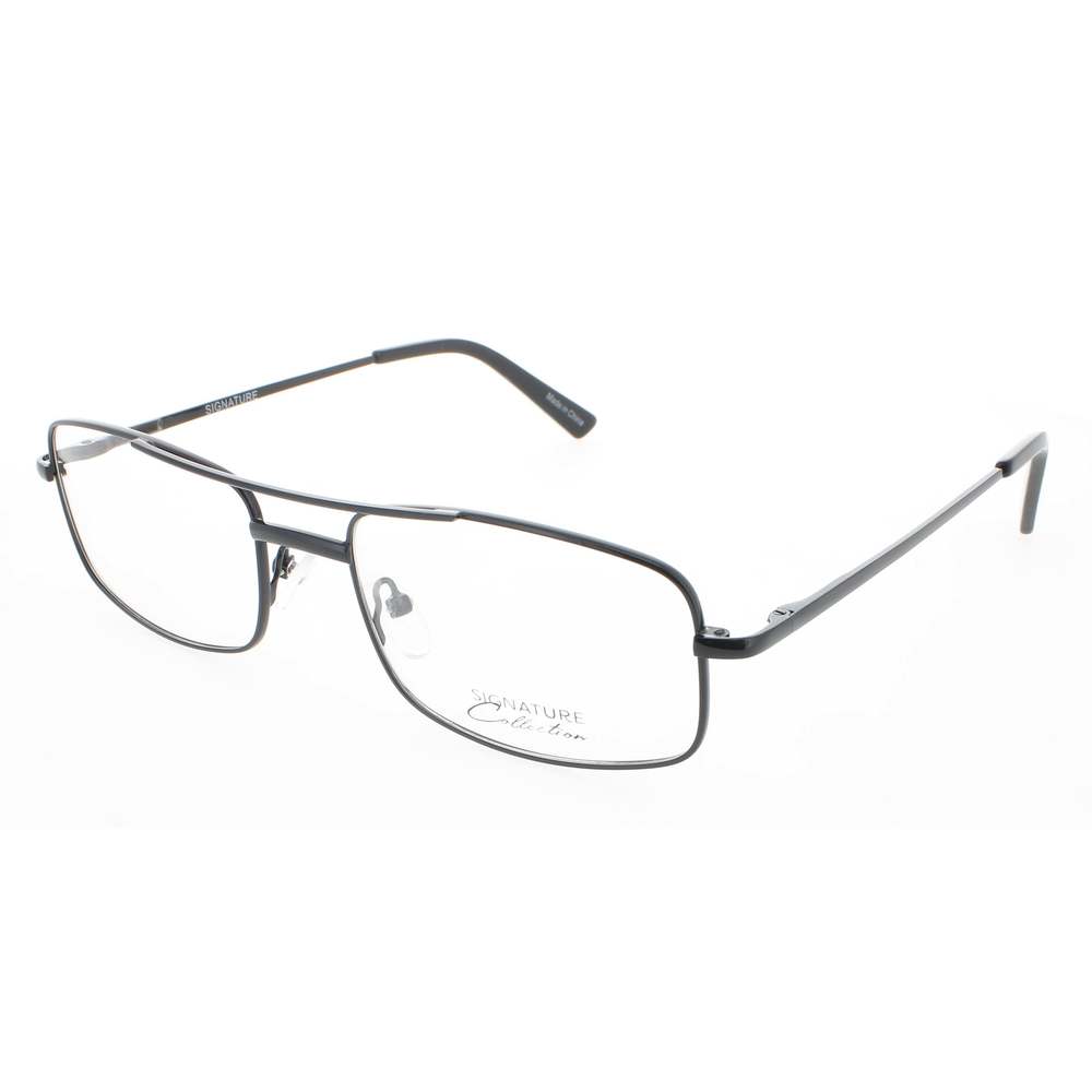 SIGNATURE 1127-Black-57 Eyeglasses Eye Glasses BLACK Authentic New